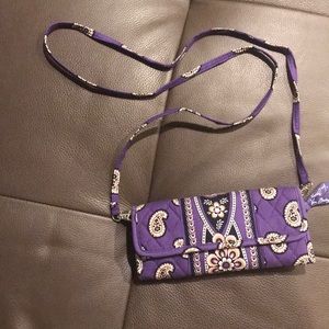Vera Bradley Trifold cross body